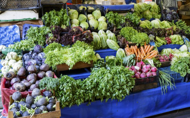 Market for veg