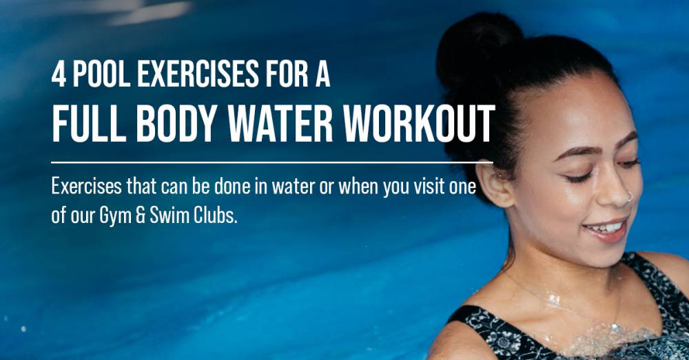 4 Pool Exercises For A Full-Body Water Workout