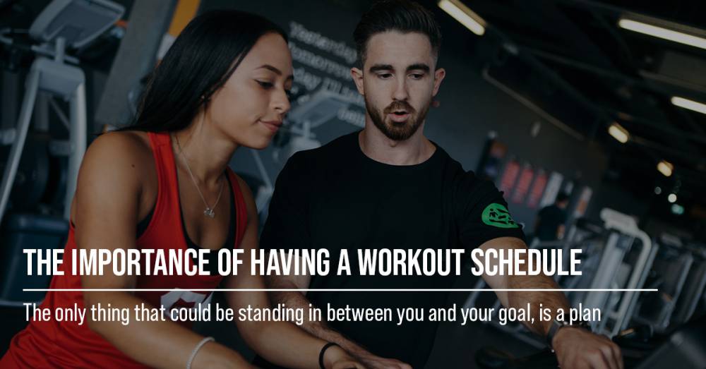 The Importance Of Having A  Workout Schedule
