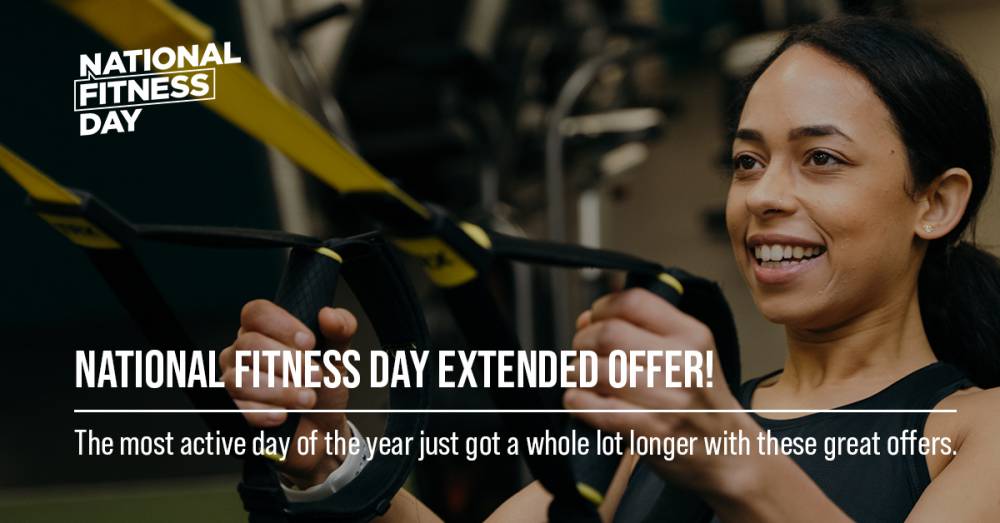 National Fitness Day Extended Offer!