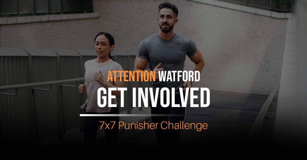 Get Involved Watford: 7x7 Punisher Challenge for a Good Cause