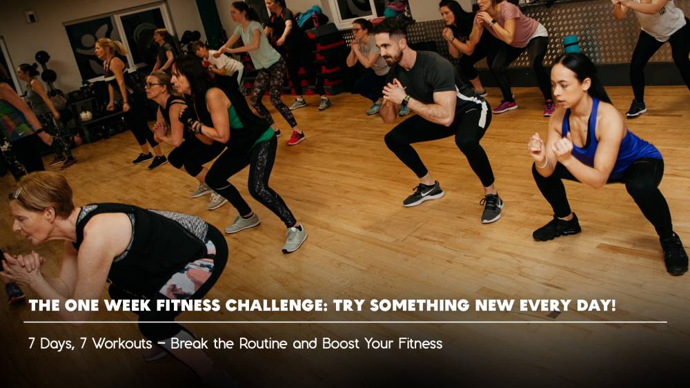 The One Week Fitness Challenge: Try Something New Every Day!