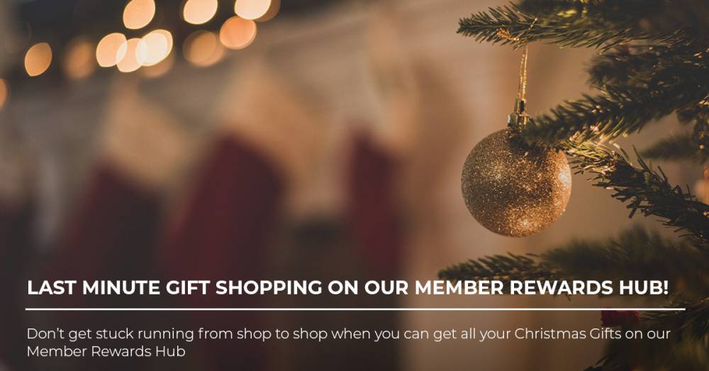 Last Minute Gift Shopping On Our Member Rewards Hub!