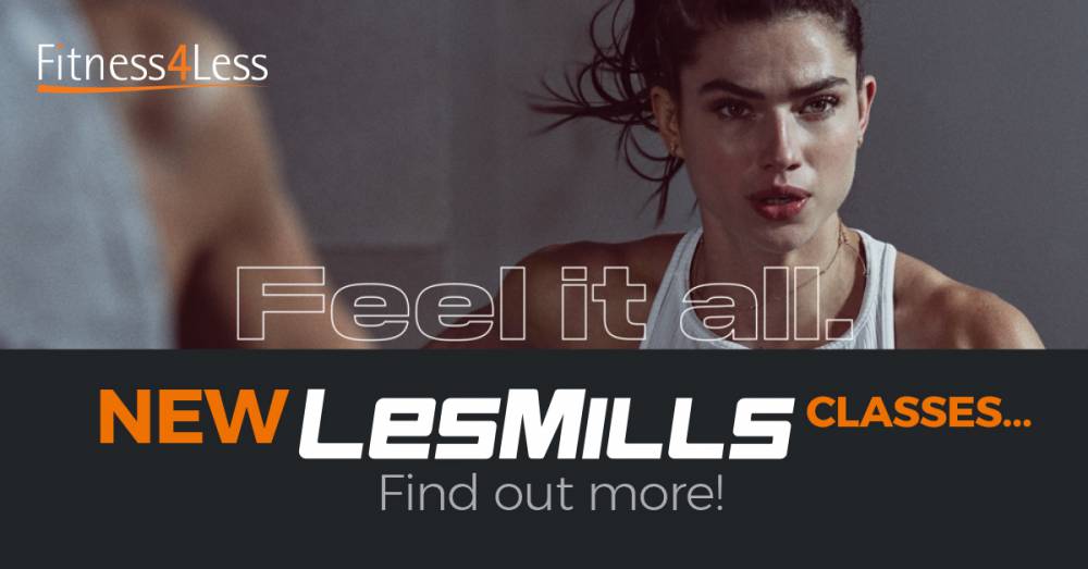 New! Les Mills Classes at Fitness4Less