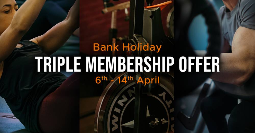 Bank Holiday Triple Membership Sale