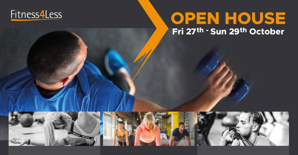 Open House at Fitness4Less Canning Town & Cambridge Heath