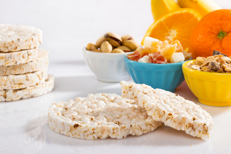 Healthy snack selection