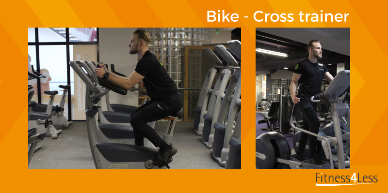 Bike and cross trainer